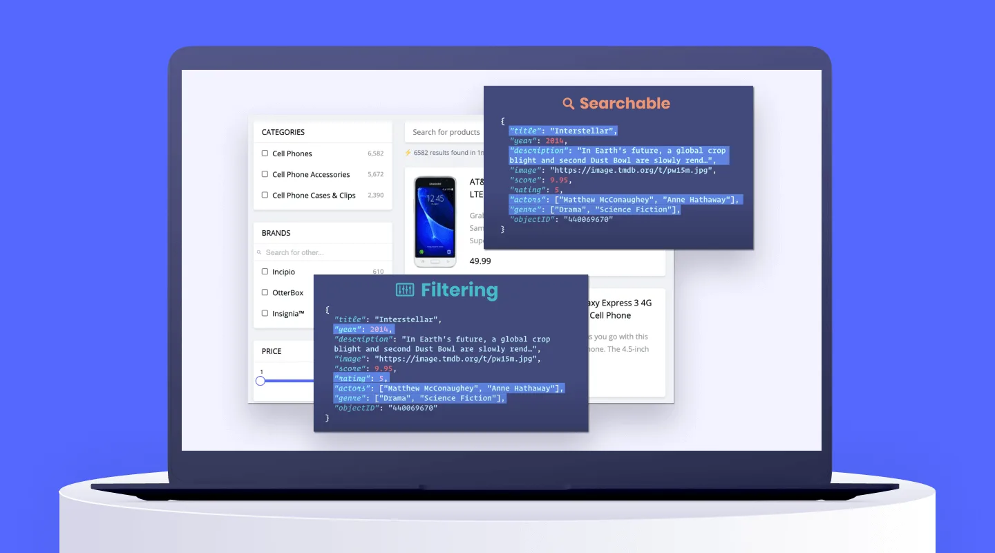 A facets data model using JSON - Algolia Blog | Algolia